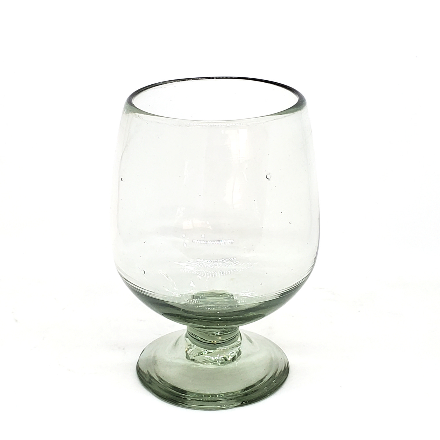 MEXICAN GLASSWARE / Clear Large Cognac Glasses 